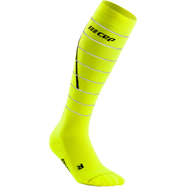 Calcetines CEP REFLECTIVE Mujer Amarillo 2022 0
